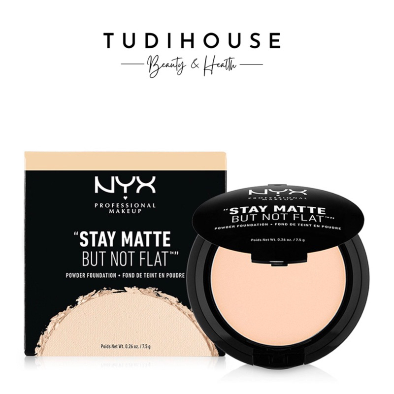 Phấn phủ NYX Stat Matte but Not Flat Powdwe