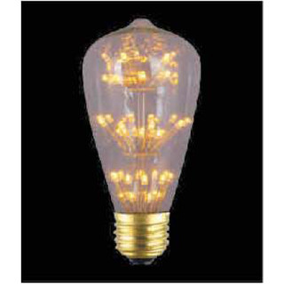 Bóng đèn led pháo hoa ST64 thủy tinh trong, đui vặn E27 ST64-CT