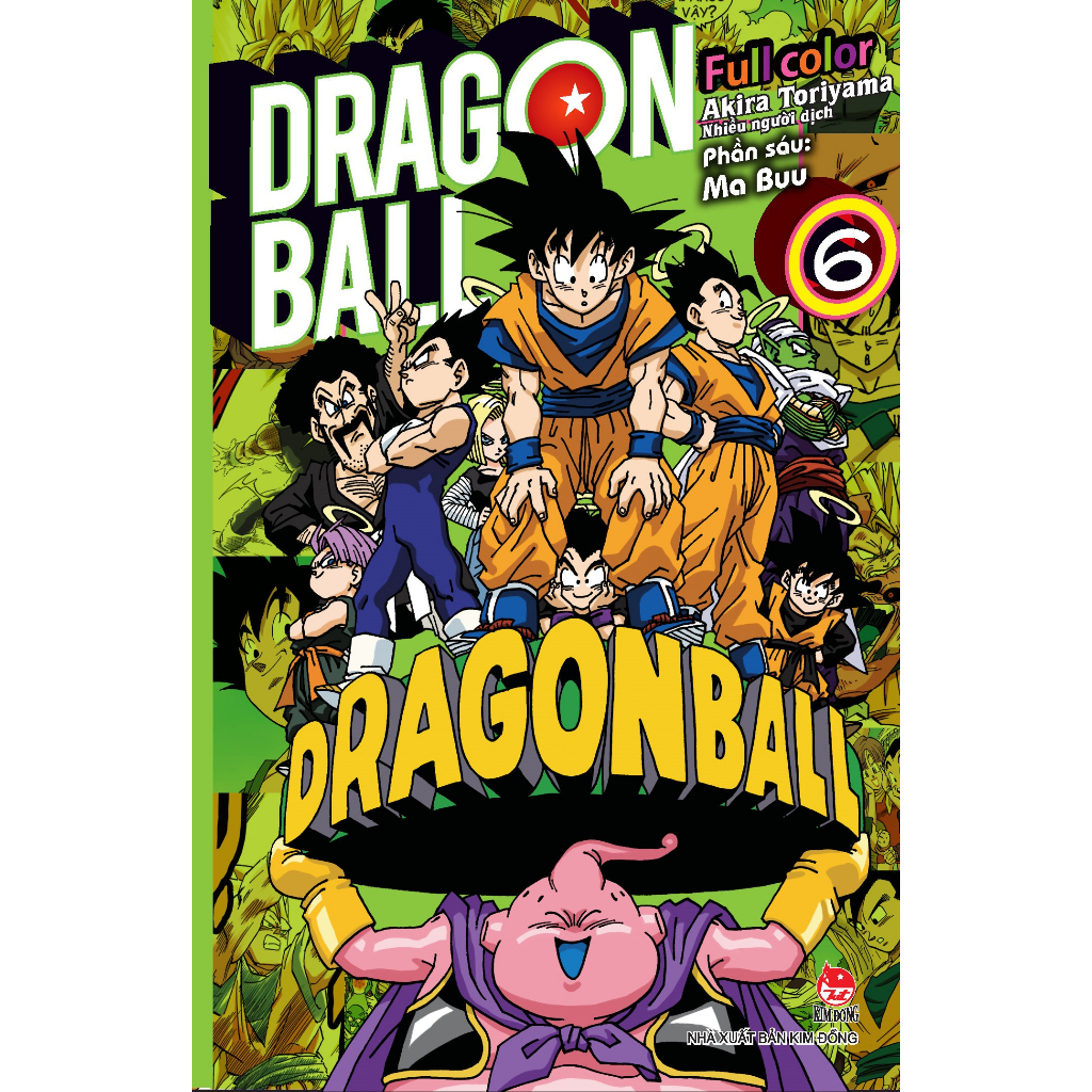 Sách - Dragon ball full color - Phần sáu: Ma Buu - Tập 6