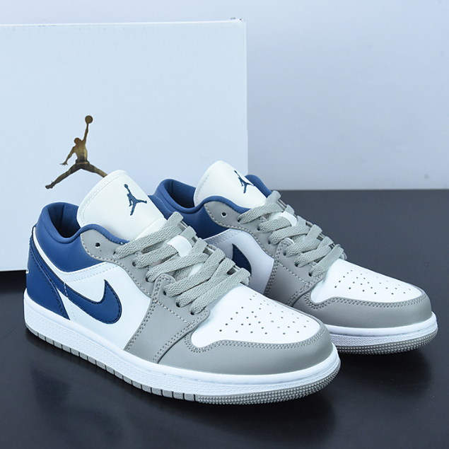 Giày Air Jordan 1 Low French Blue - BẢN CAO CẤP | Fullbox