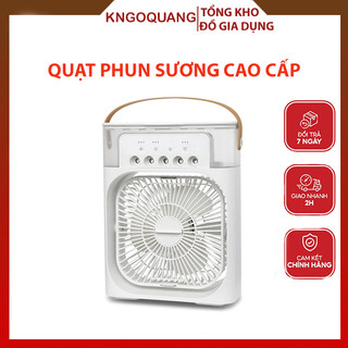 Quạt điều hòa phun sương hơi nước cắm điện mini quạt phun sương mini tiện lợi