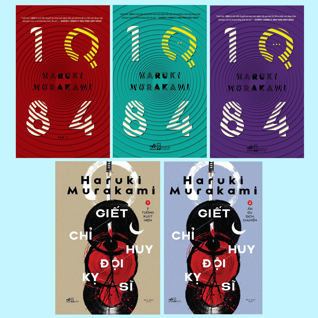 Sách - Series tác giả Haruki Murakami (cập nhật) - NNB