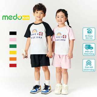 Áo thun trẻ em Medokids MD01 chất liệu cotton mềm mại, co dãn , thoáng mát cho bé
