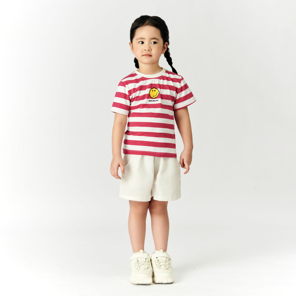 Áo phông bé trai bé gái Medokids MD03 kẻ ngang chất liệu cotton mềm mại, co dãn,thoáng mát