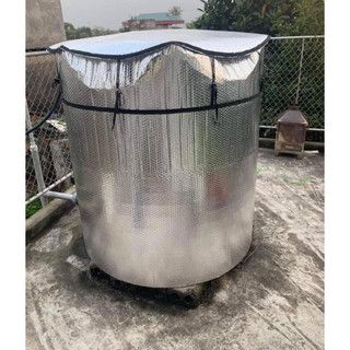 Bạt phủ chống nóng bồn nước, Áo bọc chống nóng bồn- téc nước Đứng , Nằm 1000 lít >2000 lít