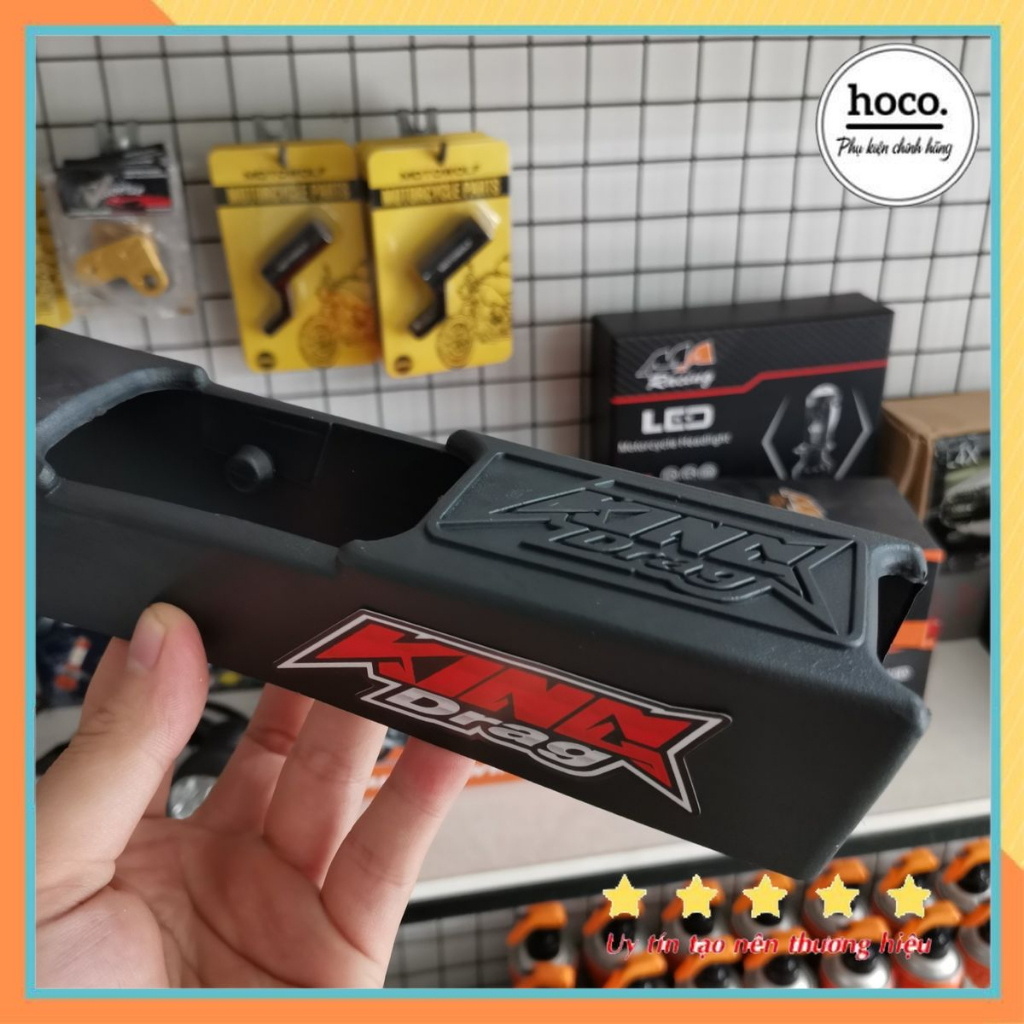 Cao su gắp Kingdarg cho xe máy ex 150 lắp như zin không cần khoan gắp