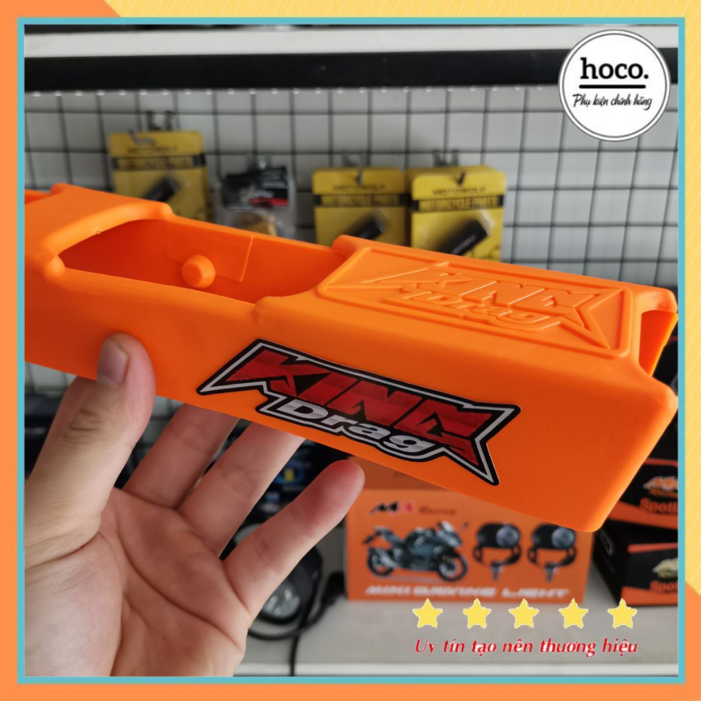Cao su gắp Kingdarg cho xe máy ex 150 lắp như zin không cần khoan gắp