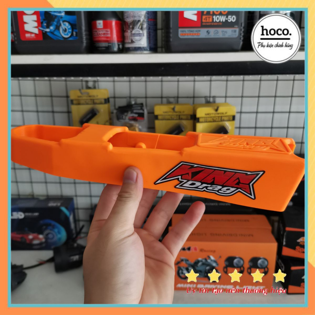 Cao su gắp Kingdarg cho xe máy ex 150 lắp như zin không cần khoan gắp