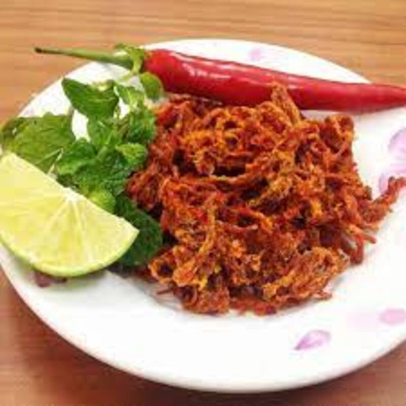 Bò khô xé sợi cay loại ngon hộp 200g