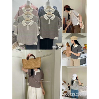 BOO'S STORE ÁO THUN CROPTOP CỔ BẺ
