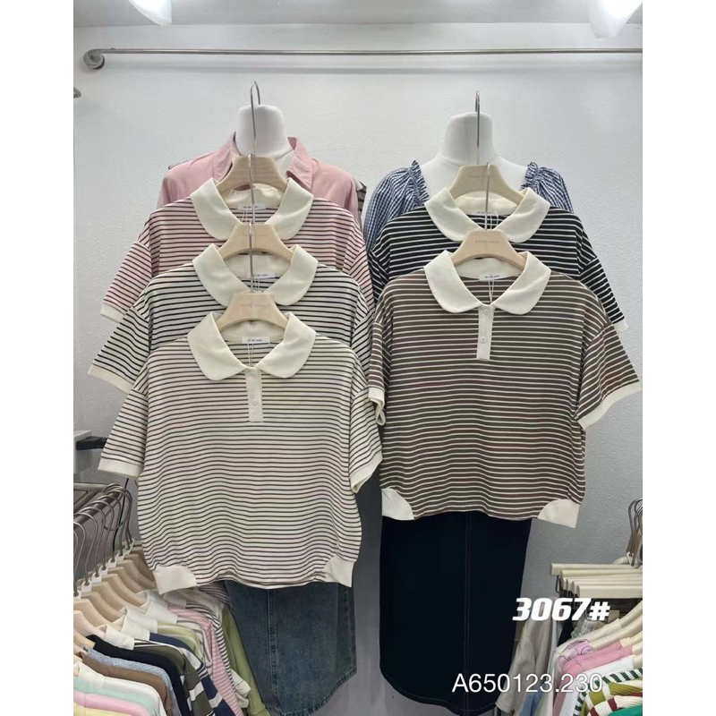 BOO'S STORE ÁO THUN CROPTOP CỔ BẺ