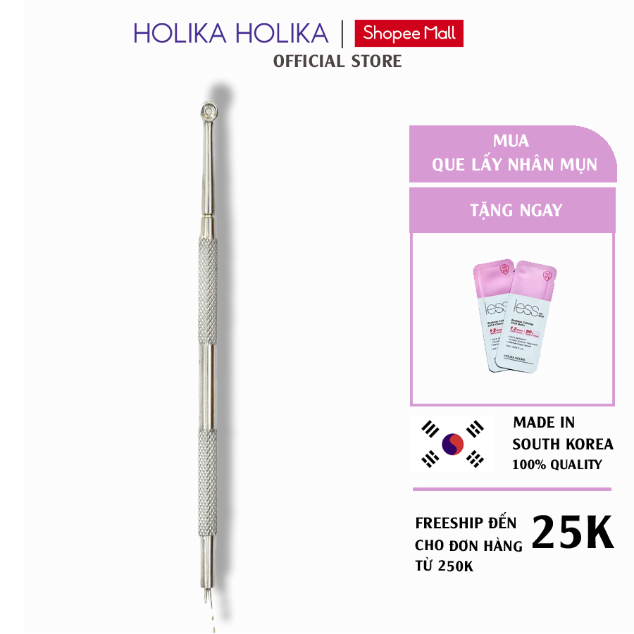 Que lấy nhân mụn Holika Holika Magic Tool Dual Sebum Extractor 15cm - 7182