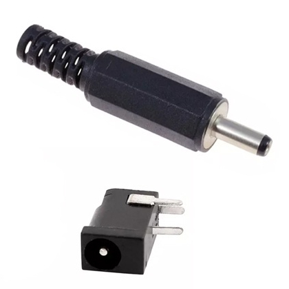 Combo 10 Jack DC Jack DC 3.5x1.3mm (5 Cái - 5 Đực)
