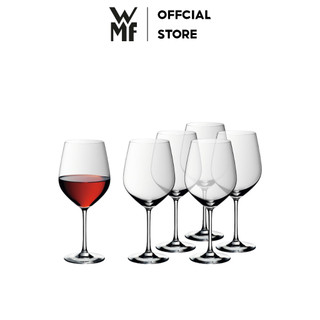 Bộ 6 ly vang wmf easy plus burgundy chất liệu thủy tinh, độ bền cao, dung tích 700ml - 910299990