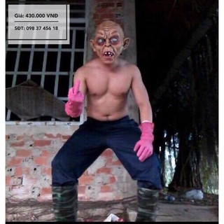 Mặt nạ hoá trang cosplay halloween nhân vật nổi tiếng Gollum