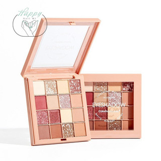 Phấn mắt hottrend 16 màu happy colorina pro-artist màu nhũ,màu lì màu hot - siêu xinh đẹp