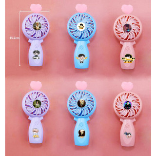 Quạt sạc jack QSI20 cute dễ thương quạt usb j97 hoạt hình