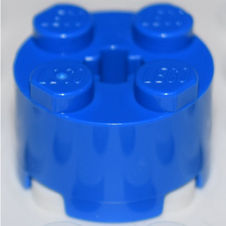 [1 Cái] LEGO Gạch Ống Trụ Tròn 2x2 Với Lỗ Trục, Xanh Dương ID 614323 6143