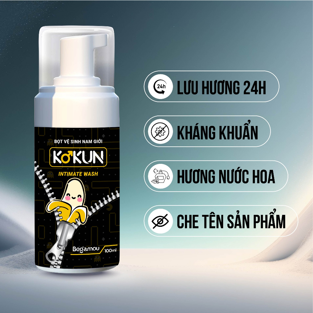 Dung Dịch Vệ Sinh Nam Kokun Bọt Vệ Sinh Nam Giới Mới 2023