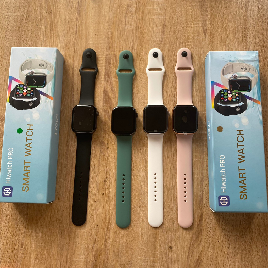 Đồng Hồ Thông Minh Seri 7 / Smart Watch T700S Hiwatch Pro Tràn Viền Khung Thép Cao Cấp - Nghe Gọi Bluetooth