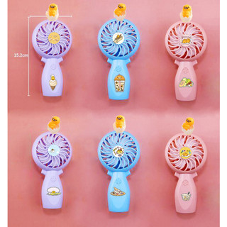 Quạt sạc trứng lười QSI24 cute dễ thương quạt gudetama usb hoạt hình