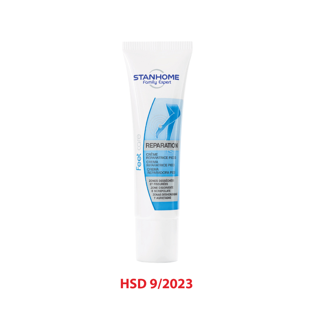 Gel dưỡng phục hồi da chân Stanhome Family Expert reparation 30ml- hạn 09/2023