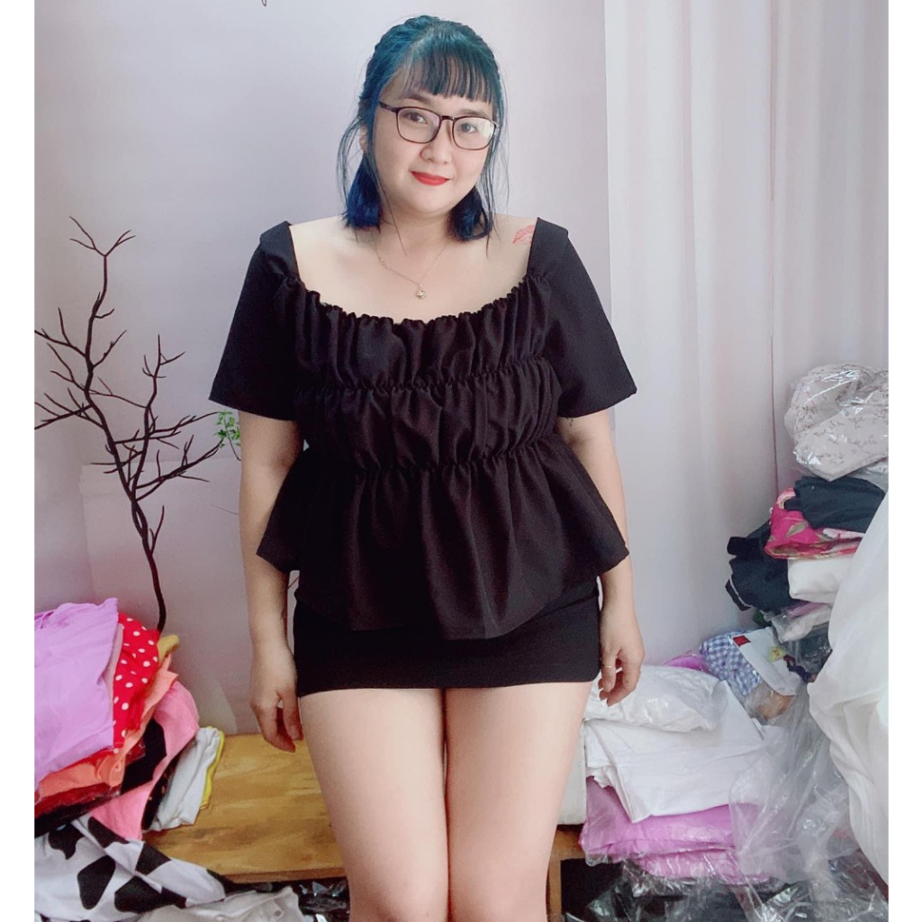 Áo bèo babydoll nữ BIGSIZE