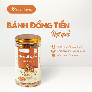 Bánh đồng tiền mix hạt dinh dưỡng enfood giảm cân, ăn kiêng - 250g/500g/1kg