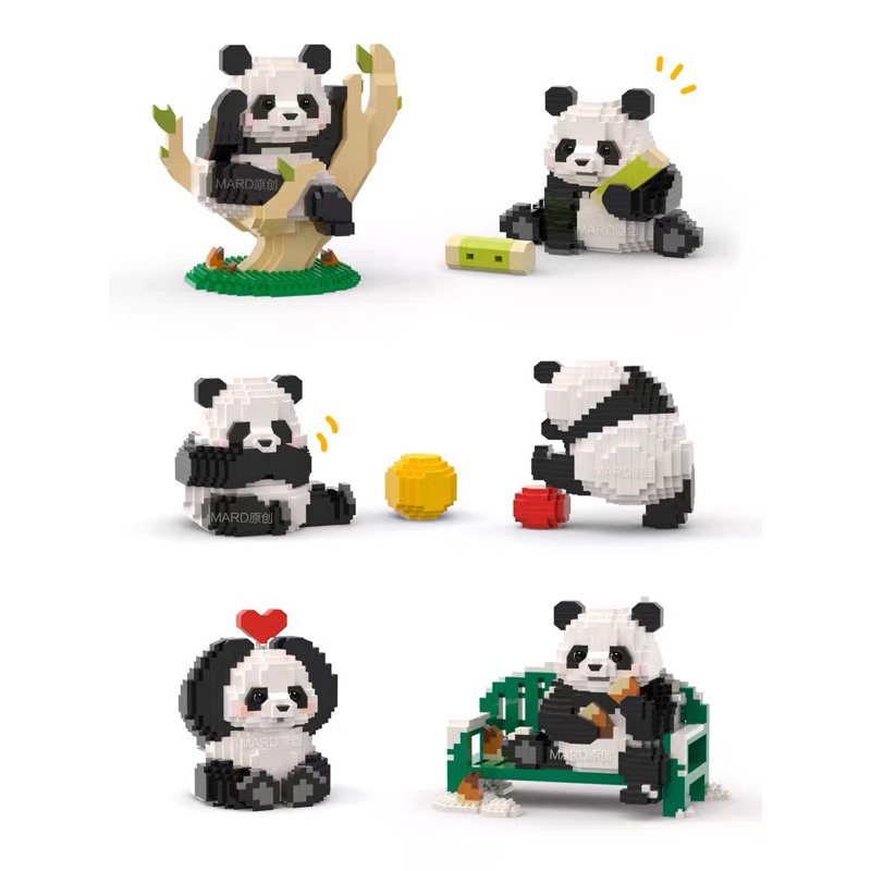 Lego Gấu trúc Menglan 2.0