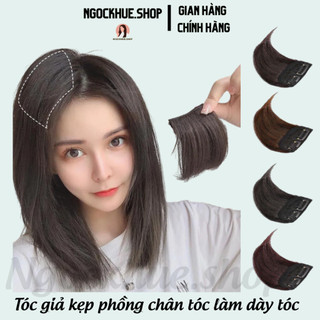 Tóc giả kẹp phồng chân tóc làm dày tóc Ngockhue.shop 10cm