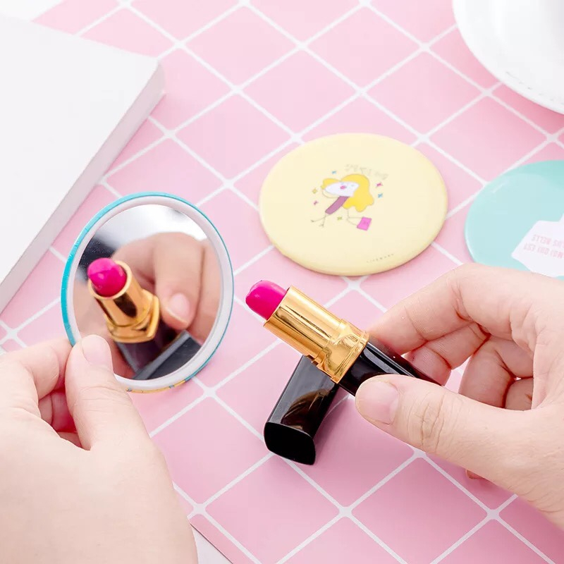 Gương Mini cầm tay bỏ túi Mẫu Nhí Siêu Cute, quà tặng bạn bè phụ kiện đẹp