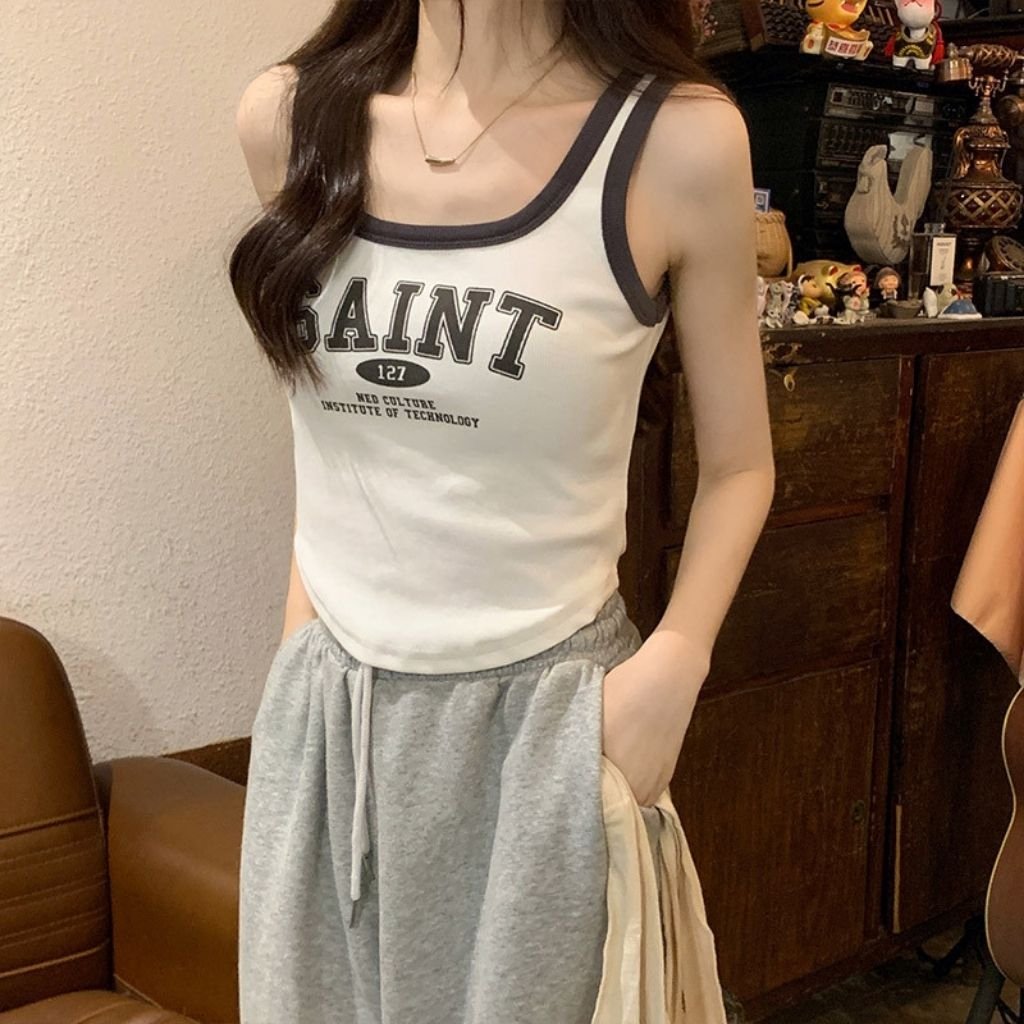 Áo bra nữ thể thao tập gym yoga in chữ gợi cảm và cá tính đệm mút mỏng mềm mại ôm ngực DEVARI B126