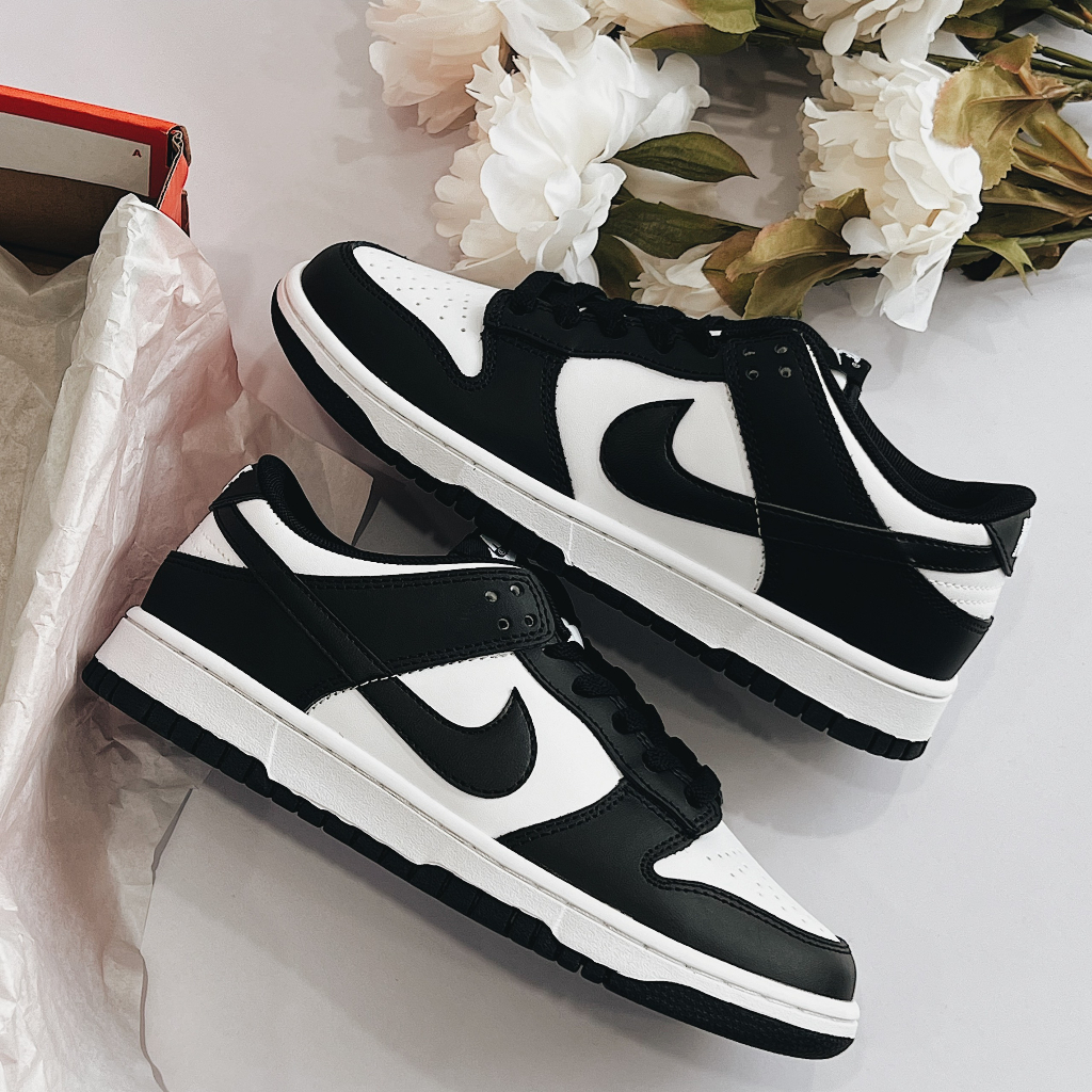 Giày thể thao sneaker  SB DUNK LOW PANDA “BLACK/WHITE” sb panda đen