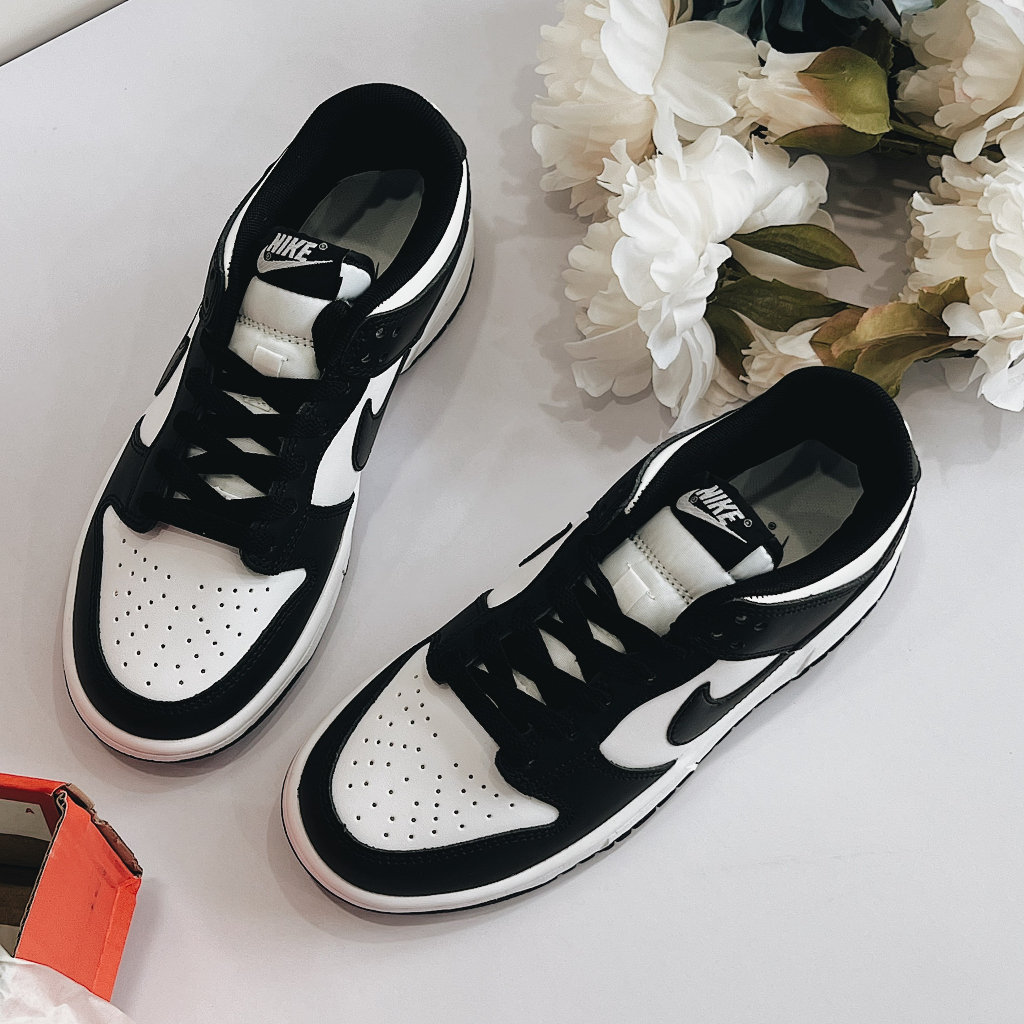 Giày thể thao sneaker  SB DUNK LOW PANDA “BLACK/WHITE” sb panda đen