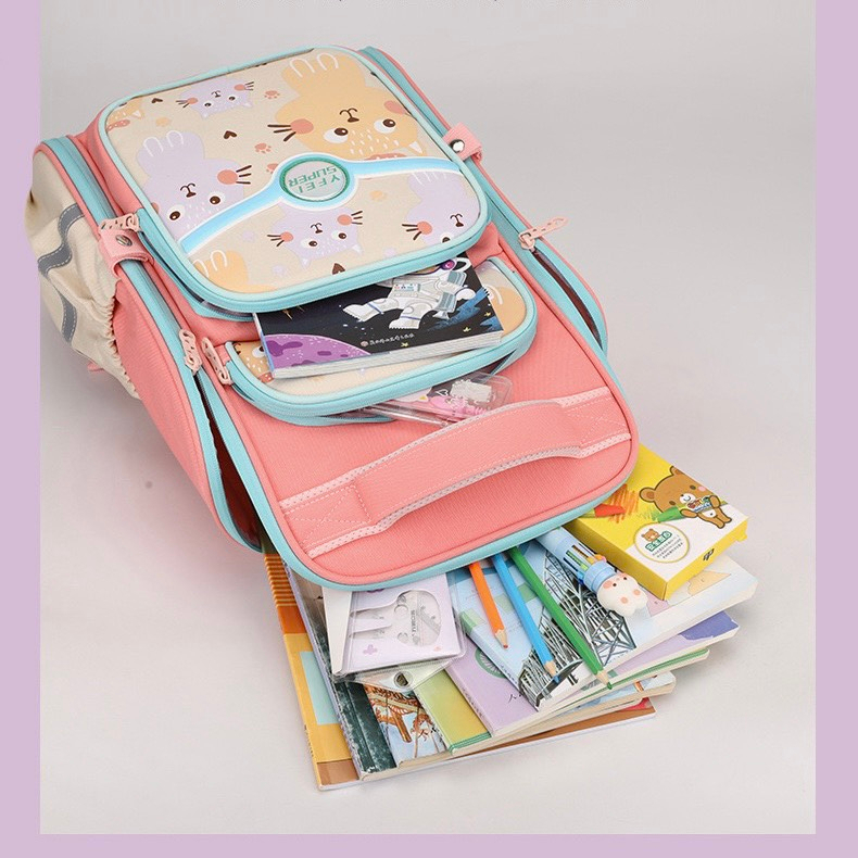 Balo Chống Gù [ Hàng Cao Cấp] Xuất Nga cho Bé Trai Bé Gái Hoạ Tiết Đáng Yêu