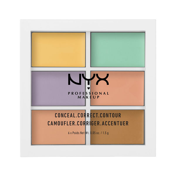 Bảng kem che khuyết điểm và tạo khối NYX Conceal Correct Contour Palette