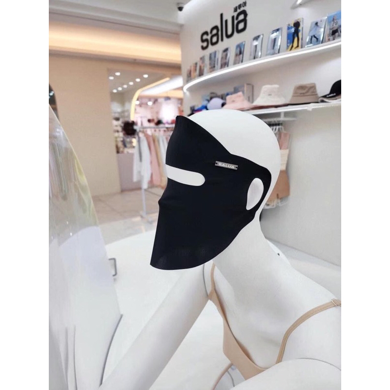 Khẩu trang chống nắng Salua Korean | Vải làm mát, có chống tia UV