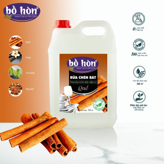 Nước rửa chén hữu cơ Bồ Hòn Mas.Clean - can 10kg siêu tiết kiệm