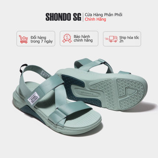 Sandals Shondo F7 Racing đế xanh ngọc phối xanh đậm quai xanh ngọc F7R3232