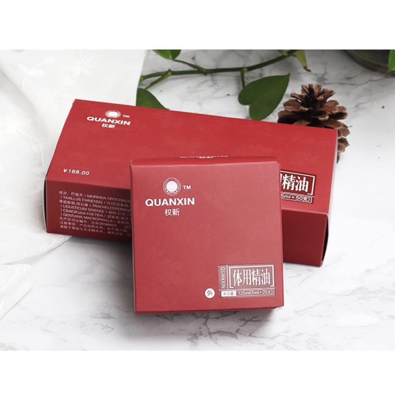 Tinh dầu hoả liệu Quanxin - Tặng kèm 5m nilong chuyên dụng