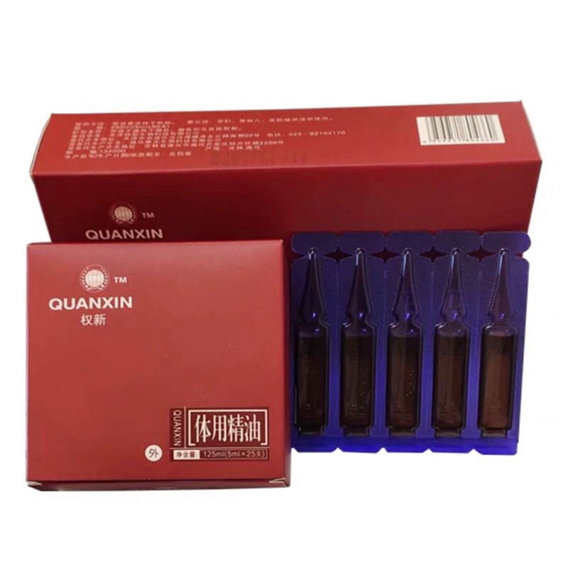 Tinh dầu hoả liệu Quanxin - Tặng kèm 5m nilong chuyên dụng