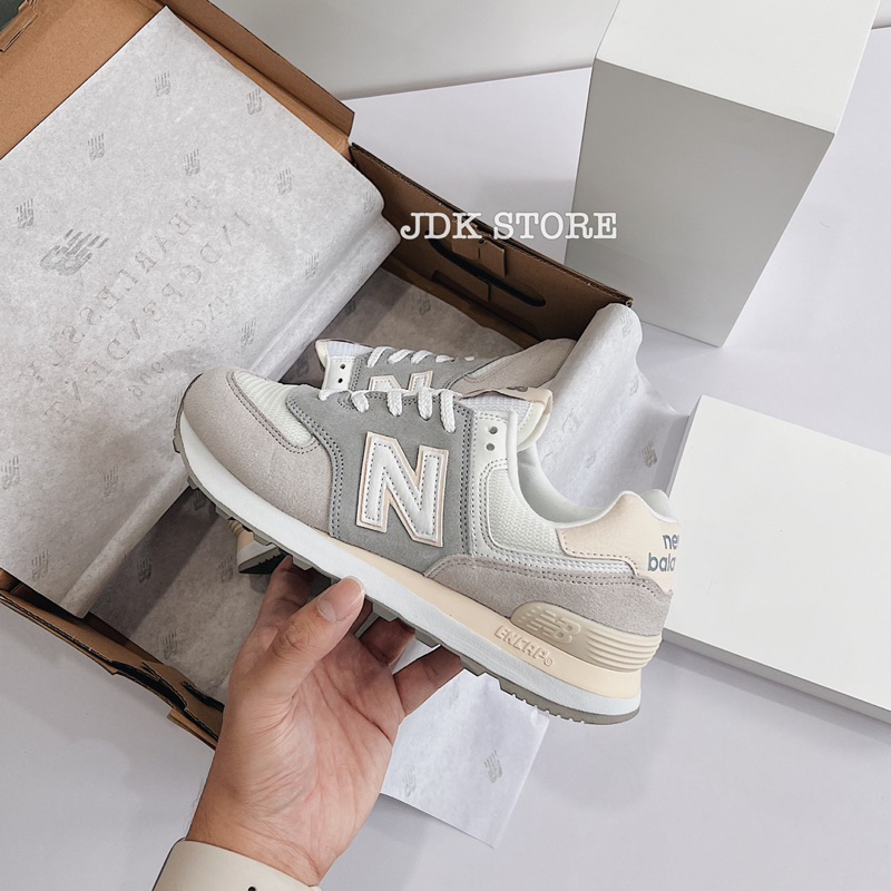 JDK STORE_Giày Sneaker NB New Balan 574 ‘Light Slate'