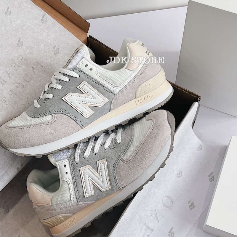 JDK STORE_Giày Sneaker NB New Balan 574 ‘Light Slate'
