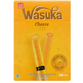 Bánh Quế Wasuka Socola / Phô Mai Hộp 180g