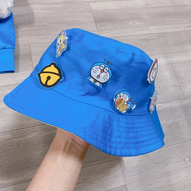 Mũ bucket doremon jean