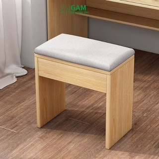 Ghế bàn trang điểm bàn phấn,ghế đôn gỗ mặt đệm phong cách hàn quốc _ gp138