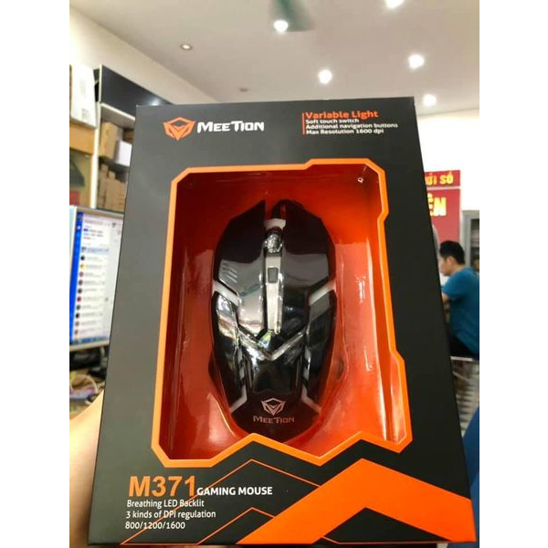 Chuột game có dây MEETION M371