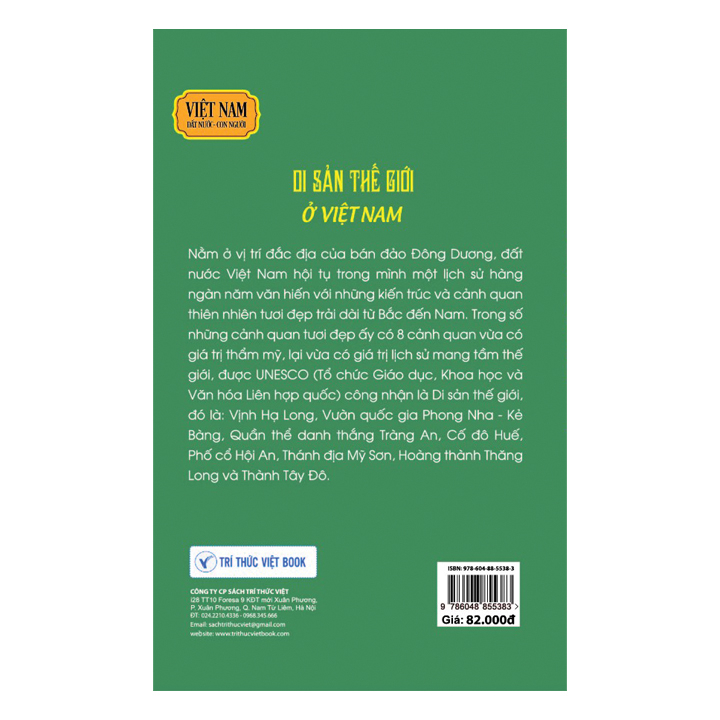 Sách lịch sử - Di sản thế giới ở Việt Nam