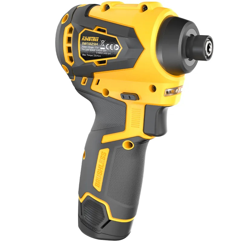 KingTree chuyên nghiệp cầm tay 12V Brushless khoan pin điện búa khoan điện