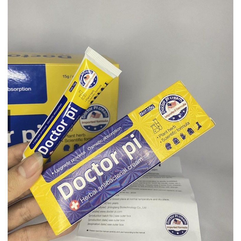 Kem da bôi Doctor Pi nhập Mỹ combo 3 tuýp ( date mới nhất )
